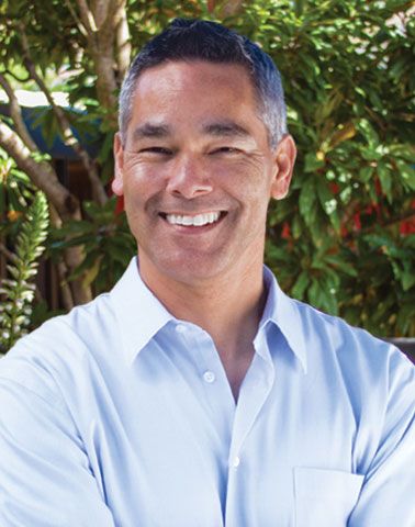 smiling man